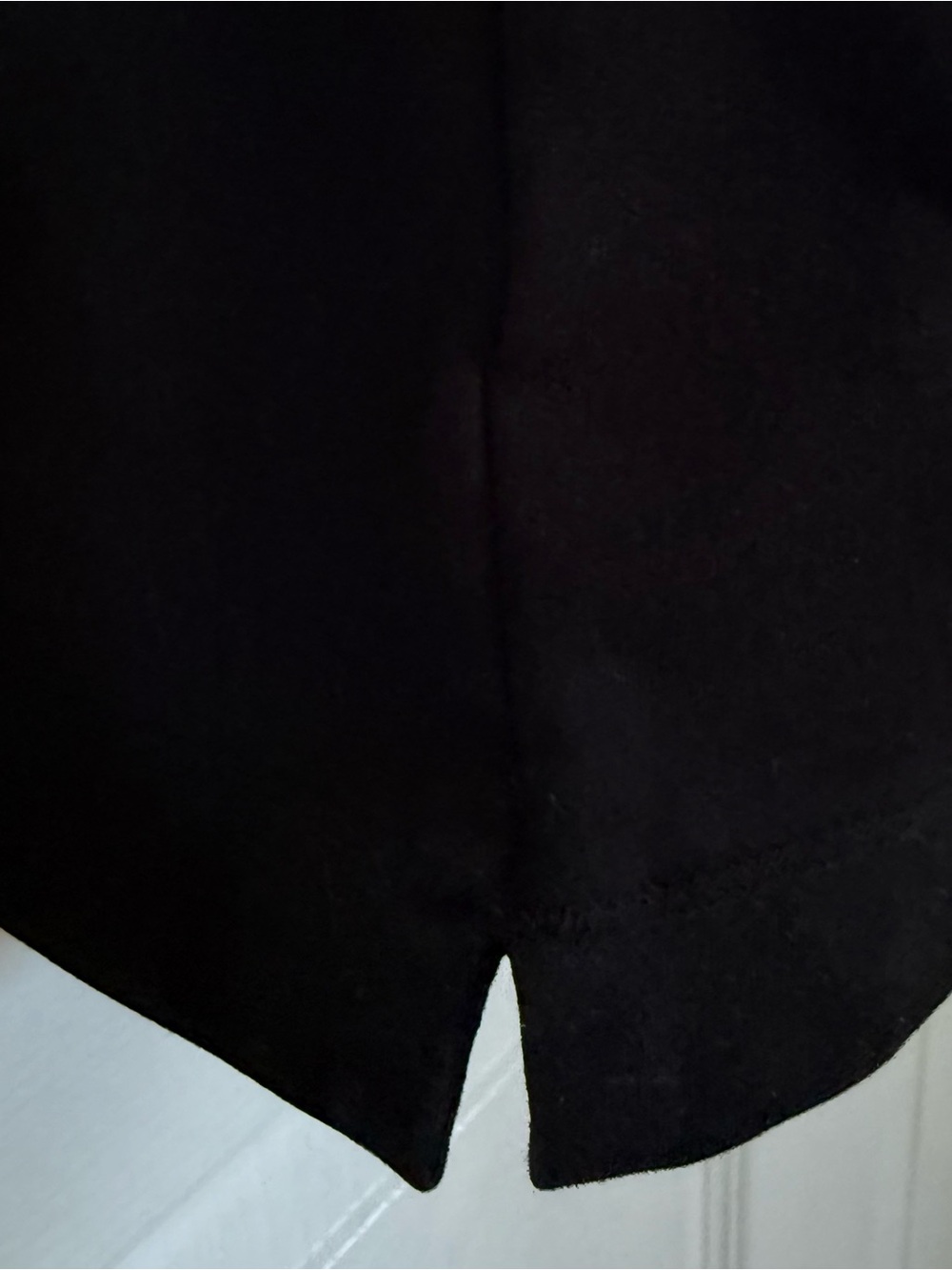 L - Lands End Mid-Rise Straight-Leg Women's Pants in Black - Picture 8 of 10